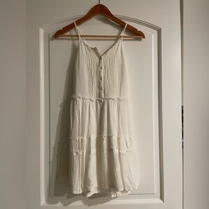 my mum made it halter dress My mum made it , Blue and white mini dress halter neck